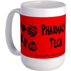 Pharmacy Tech Health Large Mug by   Kitchen 