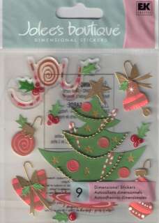 JOLEES BOUTIQUE Assorted STICKERS 3D Choice SCRAPBOOKING Holidays 