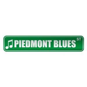 PIEDMONT BLUES ST  STREET SIGN MUSIC