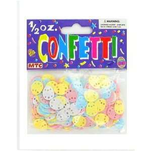  24 Bags of Plastic Easter Egg Confetti