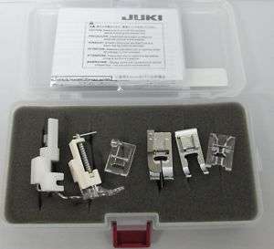 Juki Sewing Machine 6 Pc Quilting Foot Kit F Series 189684000251 
