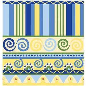    Mediterranean Pottery Plastic Table Covers 