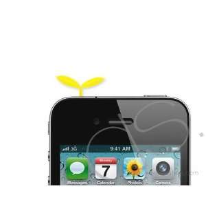  Happa Headphone Jack Plug   Yellow Cell Phones 