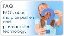 SHARP Air Purifiers Plasmacluster FU A28 220 240V  