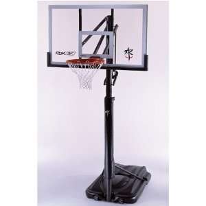  Reebok 51523 Portable Basketball Hoop with 54 Inch Shatter 