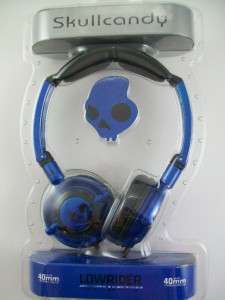 SKULLCANDY LOWRIDER Articulating Ear Cups Soft Leather 40mm Headphones 