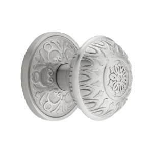  Lancaster Door Set With Lancaster Knobs Privacy in Satin 