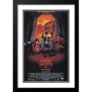 Puppet Master 3 Revenge 32x45 Framed and Double Matted Movie Poster 