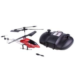   Mini Red Remote Control Radio Control Toy Helicopter Toys & Games