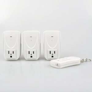   Remote Control AC Power Plug + Wireless Transmitter Electronics