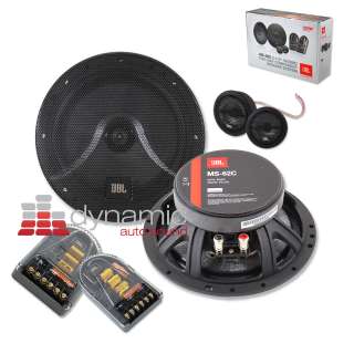 JBL MS 62C 6.5 CAR AUDIO STEREO COMPONENT SYSTEM 2 WAY MS 62 C 320 
