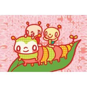  Caterpillar Ride MasterPoster Print by Minoji , 17x11 