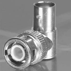   Right Angle Connector, BNC Male to BNC Female, 90 Degree Angle
