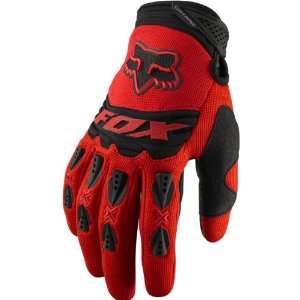   Mens Motocross/Off Road/Dirt Bike Motorcycle Gloves   Red / Medium