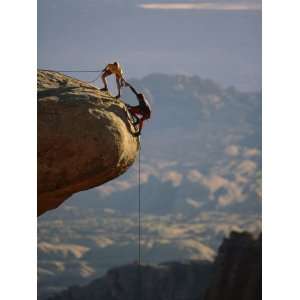  Rock Climbing Giclee Poster Print