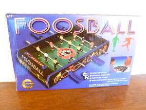 TABLETOP FOOSBALL GAME FROM SPORT DESIGN   NEW IN BOX  
