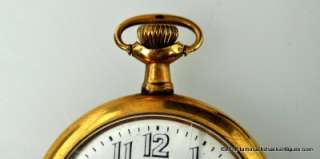 1895 Waltham 12s 17J Pocket Watch Open Face 25y Gold Filled Case For 