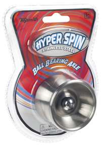 Stainless Steel HYPER SPIN Ball Bearing Axle Yo Yo 085761150171  