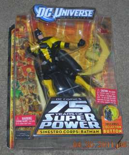 DC Universe Classics 75 Years Sinestro Corps BATMAN  