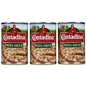 Contadina Canned Pizza Sauce, 15 oz, 3 Grocery & Gourmet Food