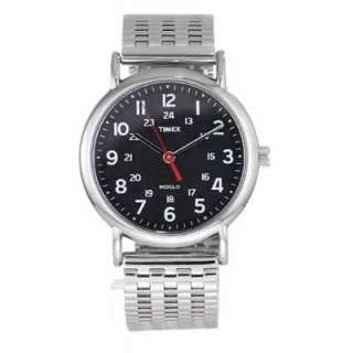 Timex T2N655 Unisex Weekender Central Park Silver Tone Bracelet Watch 