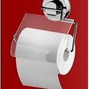 DEHUB Bathroom Toilet Paper Suction Holder,Silver  
