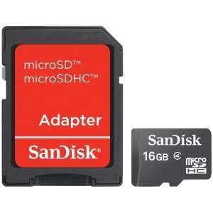  SECURE DIGITAL, 16GB MICRO SD W/ADAP