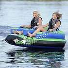 HO Sports GT 2 Towable 2 Person Cockpit Seating Lake Ocean Water Boat 