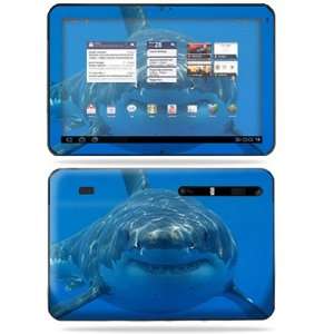   Vinyl Skin Decal Cover for Motorola Xoom Tablet Shark Electronics