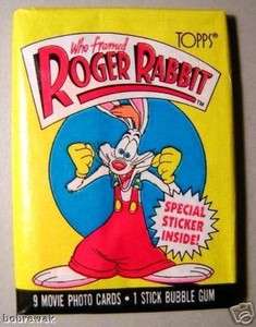 Roger Rabbit (Movie) Trading Card Pack  