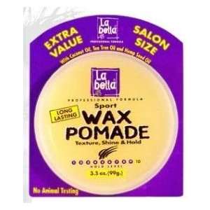  La Bella Wax Pomade for Shine Hair   3.5 Oz Beauty
