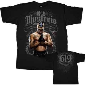  Rey Mysterio Regal WWE Wrestling T Shirt   Adult Large 