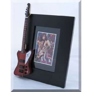  NIKKI SIXX Miniature Guitar Photo Frame Motley Crue 