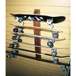  Six Skateboard Display and Storage Rack  RAX