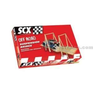 SCX 1/32nd Scale Slot Car Track   Off Road Hanging Bridge 