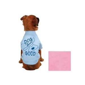  Dog is Good Solid Bolo Tee for Dogs blue color 20 L Pet 