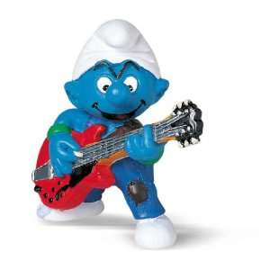  Schleich Lead Guitar Player Smurf Toys & Games