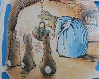 Victorian Large Peter Rabbit Beatrix Potter Scrap #4  