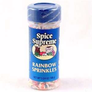 Spice Supreme Rainbow Sprinkles Case Pack 12  Kitchen 