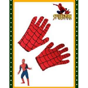  Spiderman Spider Man Childs Costume Accessory Gloves Toys 