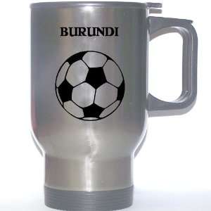  Soccer Stainless Steel Mug   Burundi 