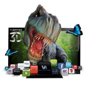 Vizio E3D420VX 42 Full 3D 1080p HDTV LCD Television, with Internet 