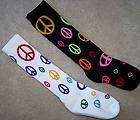 GivePEACEaCHANCE Soccer Volleyball Softball Socks NWT