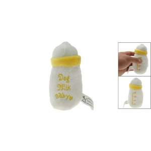   Zanies Fabric Milk Bottle Small Dog Pet Chew Toy Squeaky