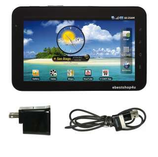 Samsung GALAXY SCH I800 7 Android 2.2 Tablet 1GHz 2GB WIFI 3G 1.3MP 