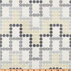  58 Wide Palladium Laminate Whiston Dot Yellow Fabric By 