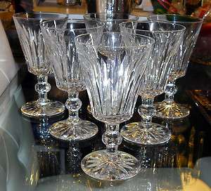 KOSTA BODA CUT CRYSTAL PYRAMID WATER GOBLET GLASS   6 Available  