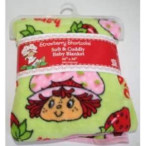 Strawberry Shortcake Soft & Cuddly Baby Blanket
