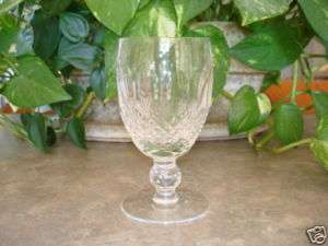 WATERFORD COLLEEN WHITE WINE GLASS SHORT STEM CRYSTAL  