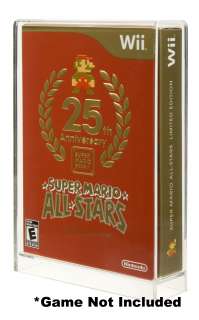 Nintendo Super Mario All Stars 25th Anniversary Acrylic Display Case 